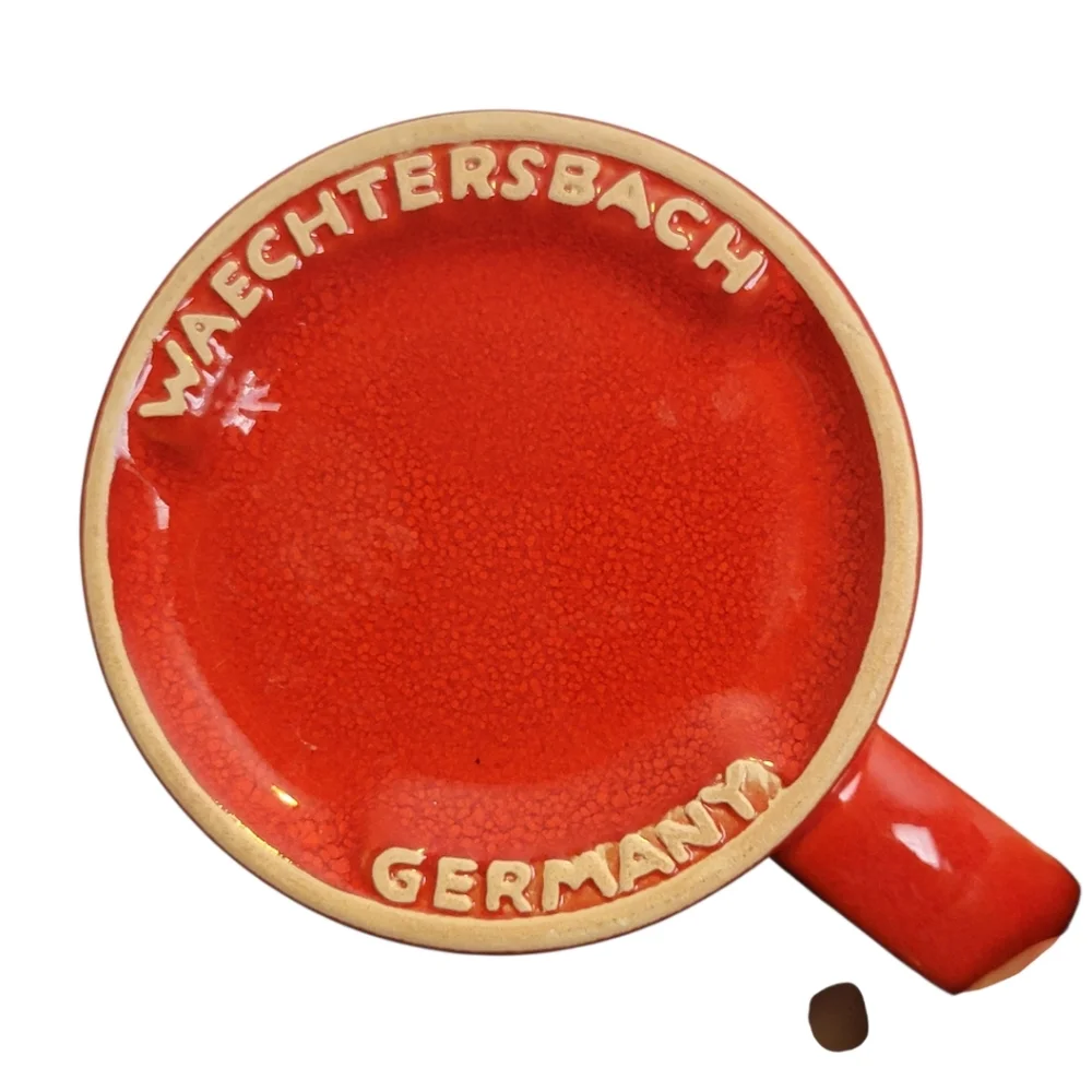 Waechtersbach Christmas Coffee Mug with Snowman Red White Green‎ Made in Germany